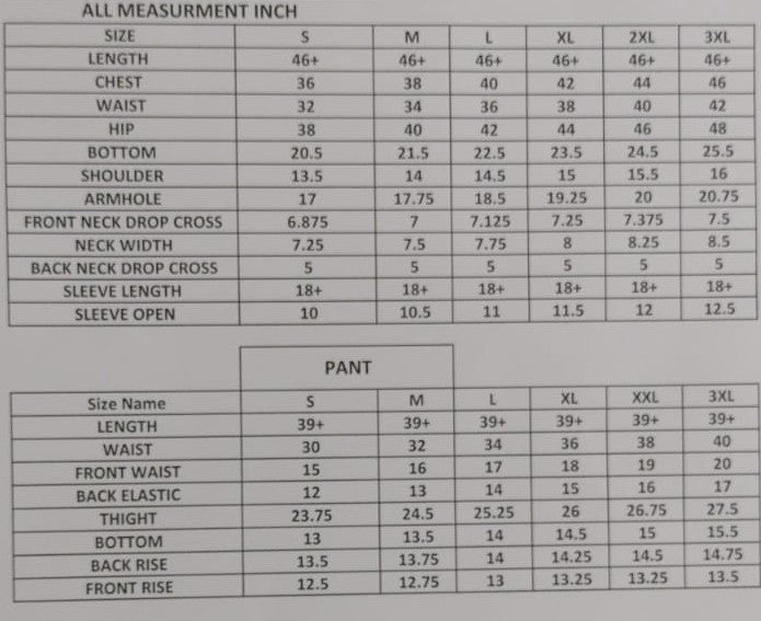 Size guide