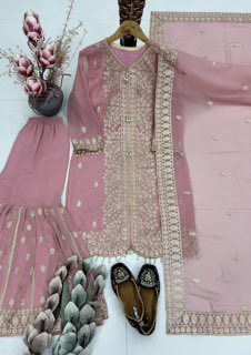 Women's Maroon Embroidered Lawn 3 Piece Suit with Dupatta – Premium Ethnic Pakistani Salwar Kameez