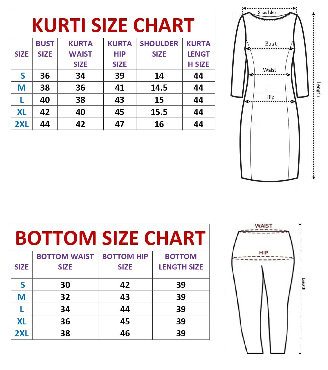 Size guide