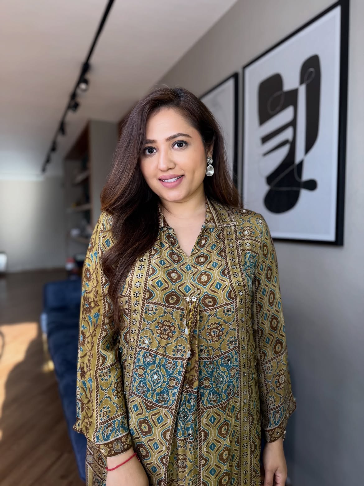 Designer Printed Kurta Palazzo Set for Women