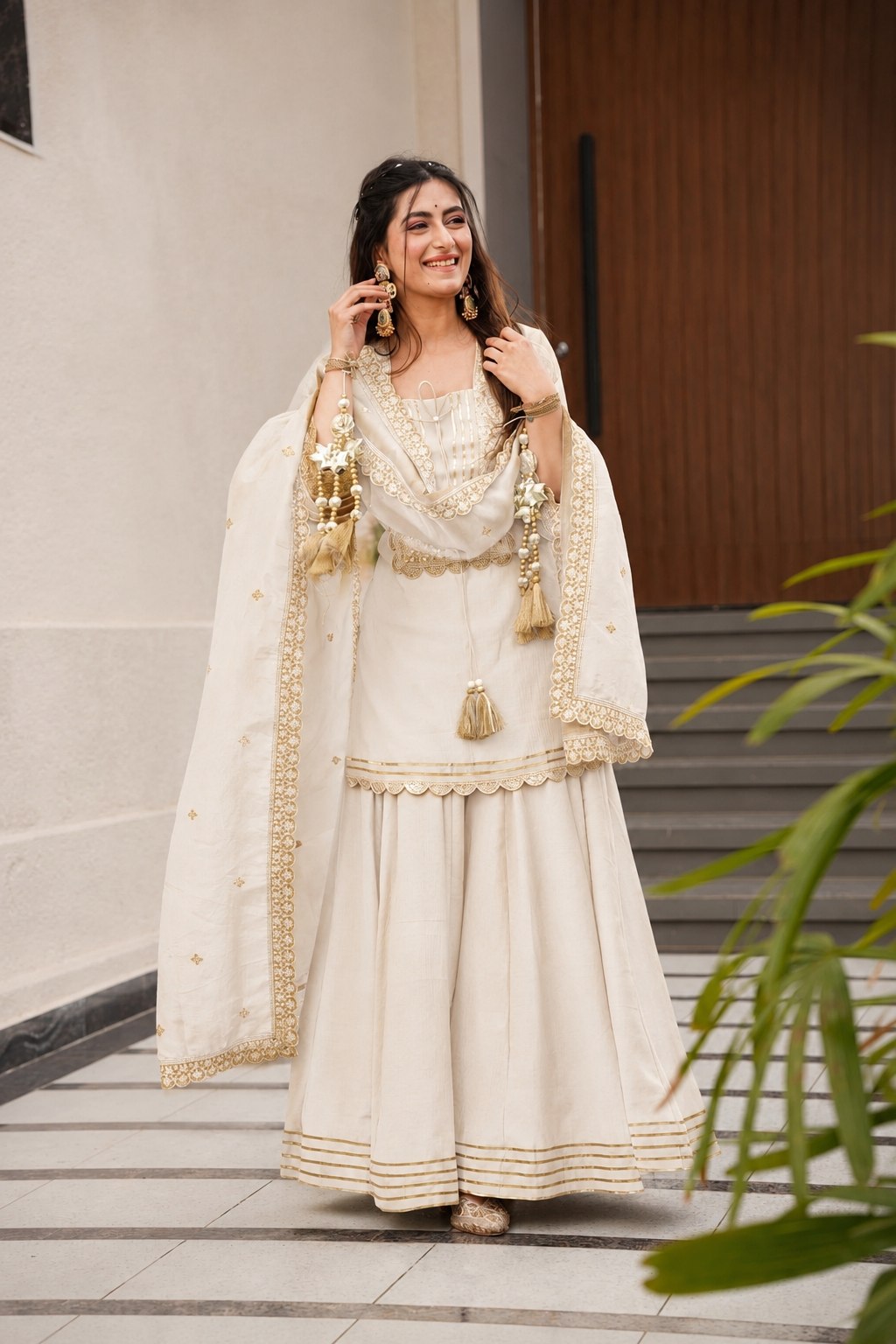 Premium Embroidered Anarkali Suit Set with Dupatta | Festive Ethnic Wear